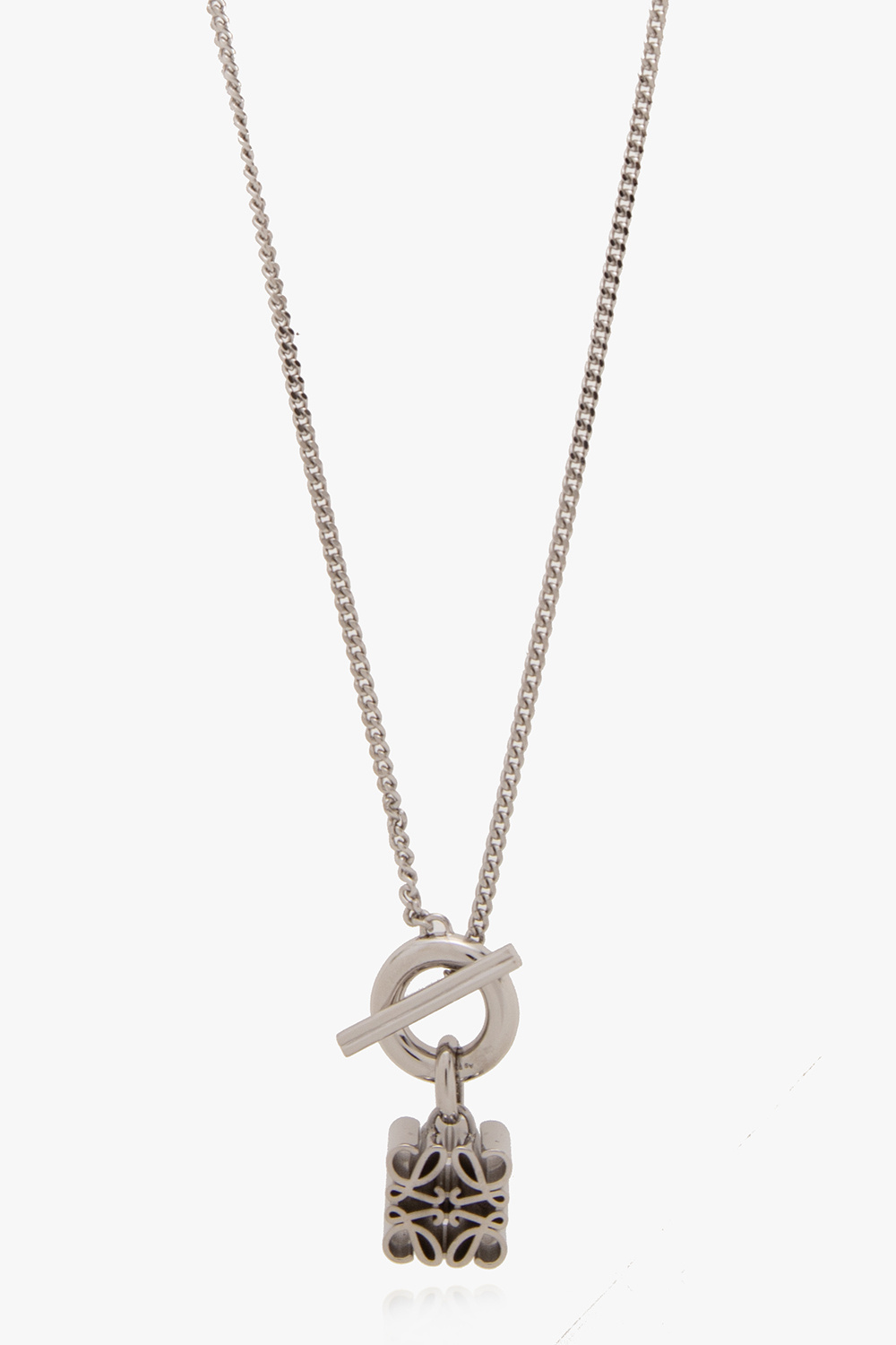 【関税&送料込】Loewe Necklace Loewe Gold Necklace Chain Logo Pendant Anagram | eBay